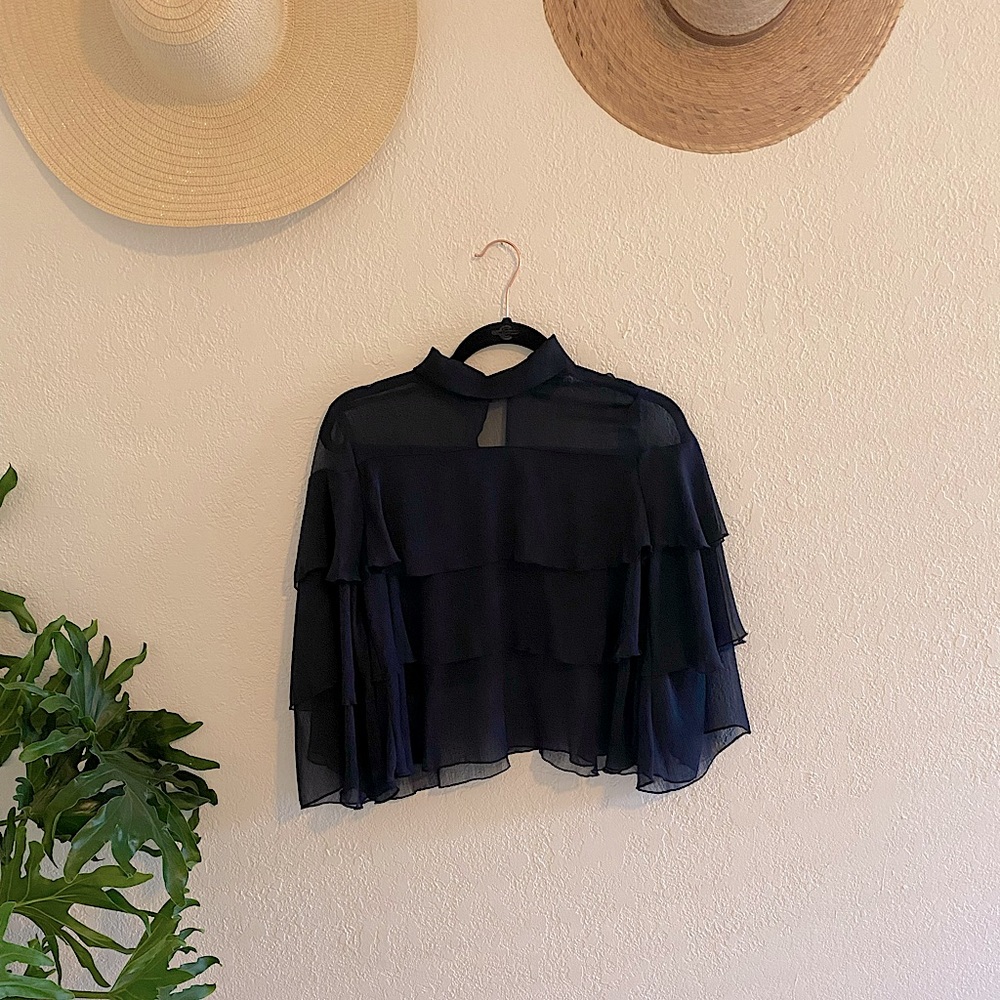 ZARA dress up blouse